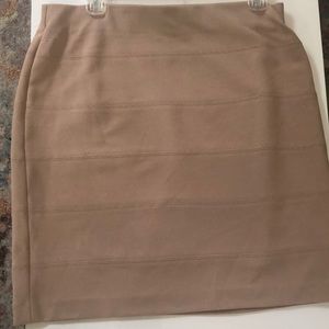 Alfani Plus-Size Beige Skirt